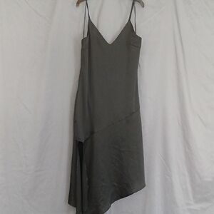 re:named Asymmetrical Charcoal Dress